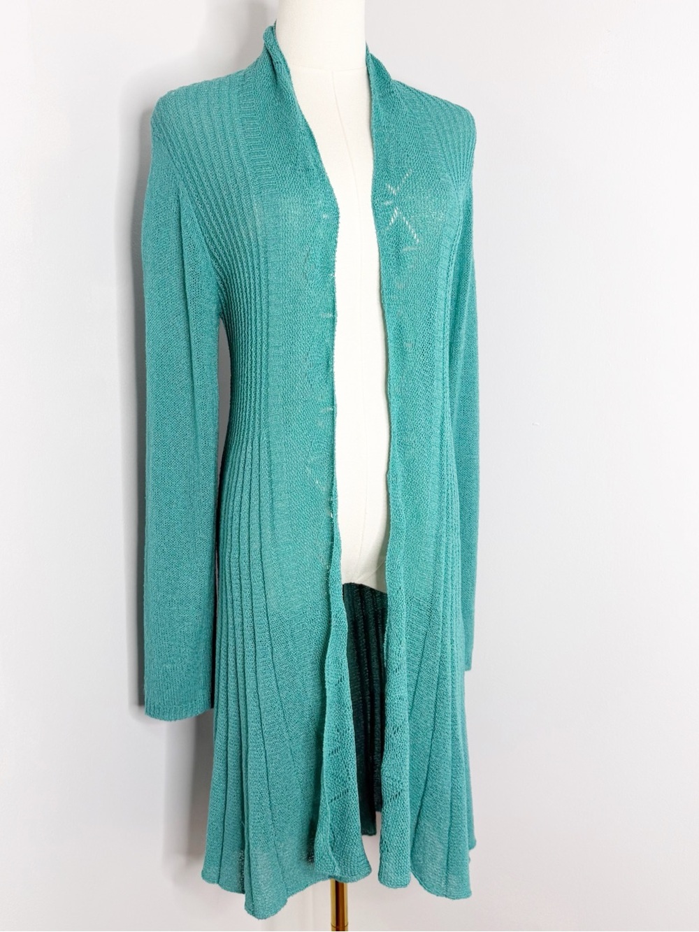 Soft Surroundings On the Breeze Topper Cardigan XS NWT Tidal Wave Duster